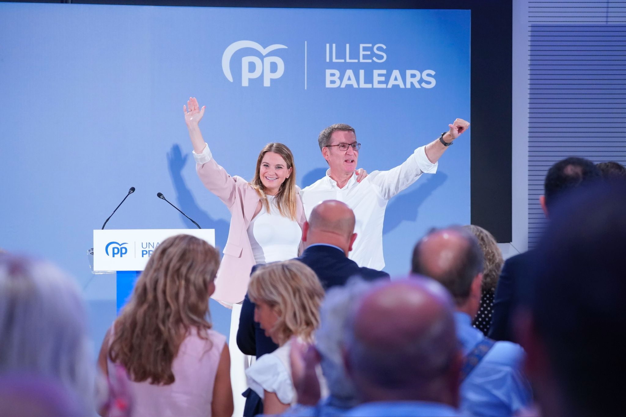 Feijóo asegura que el PP "será el partido que más territorio gobierne en Baleares" Feijóo asegura que el PP "será el partido que más territorio gobierne en Baleares"