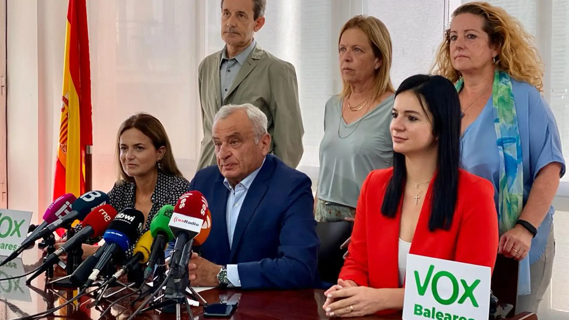 Fulgencio Coll encabeza el grupo municipal de Vox en el Ayuntamiento de Palma, con seis regidores en la oposición