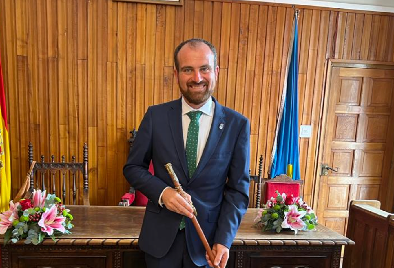 Iván Allende destaca el buen momento económico municipal durante su toma de posesión Iván Allende destaca el buen momento económico municipal durante su toma de posesión
