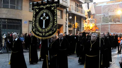 El paso de “La Cruz de los Labradores” se trasladará temporalmente al vestíbulo del Ayuntamiento traslado