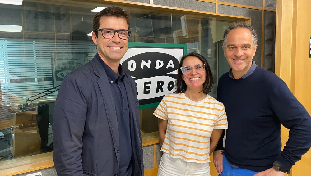 Andrés Lacasa, Lara Vivero y Marcos Seoane. 