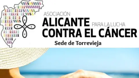 Lucha contra el cáncer Campaña Solar para informar sobre los peligros de los rayos solares Torrevieja cancer