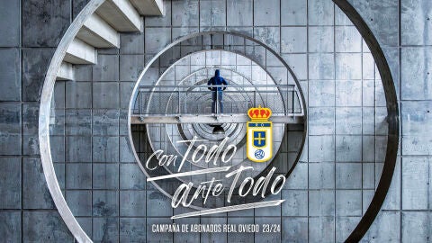 Cartel Campa&ntilde;a de Abonados del Real Oviedo 23-24