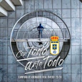 Cartel Campaña de Abonados del Real Oviedo 23-24
