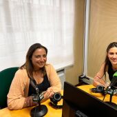 Miriam Andrés, nueva alcaldesa de Palencia y nuestra compañera Ana Herrero.