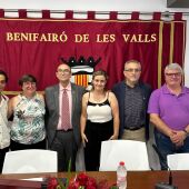 Acto de investidura del alcalde de Benifairó de les Valls, Toni Sanfrancisco