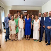 María Gómez distribuye las competencias entre sus concejales María Gómez distribuye las competencias entre sus concejales