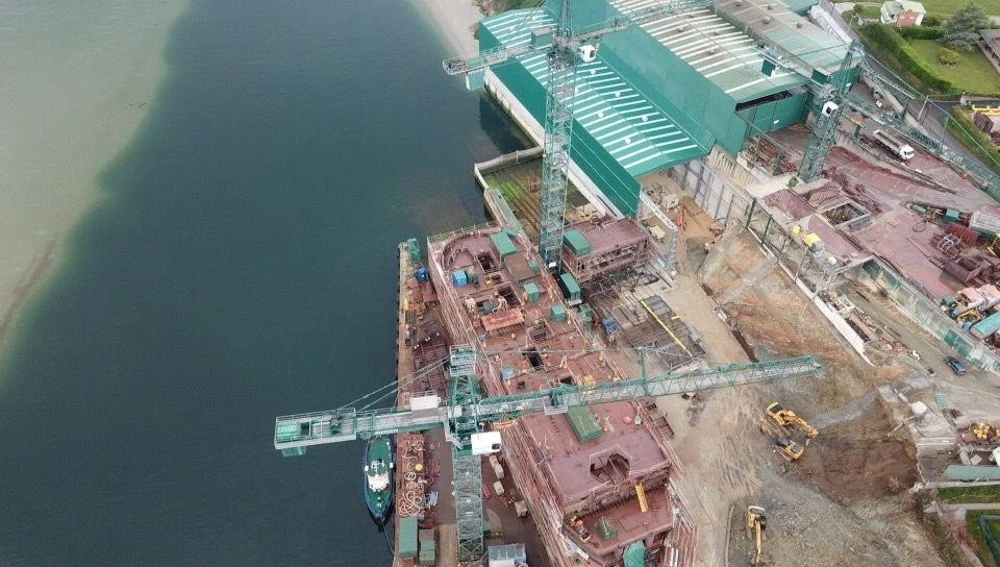 El Principado ordena paralizar las obras de Gondan. El Principado ordena paralizar las obras de Gondan.