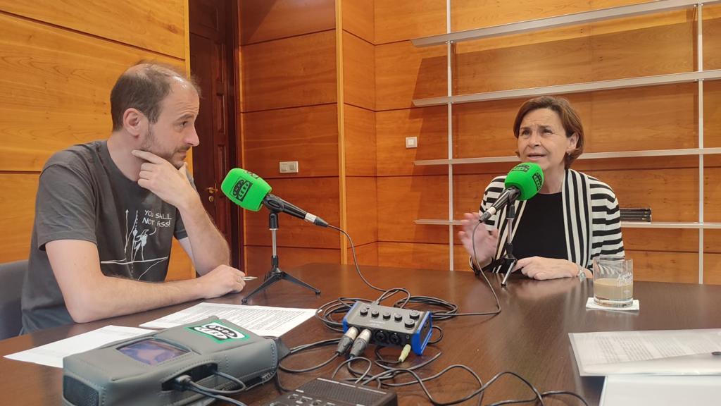 Carmen Moriyón pide tiempo y reconoce que tuvo que "cambiar el discurso" Carmen Moriyón pide tiempo y reconoce que tuvo que "cambiar el discurso"