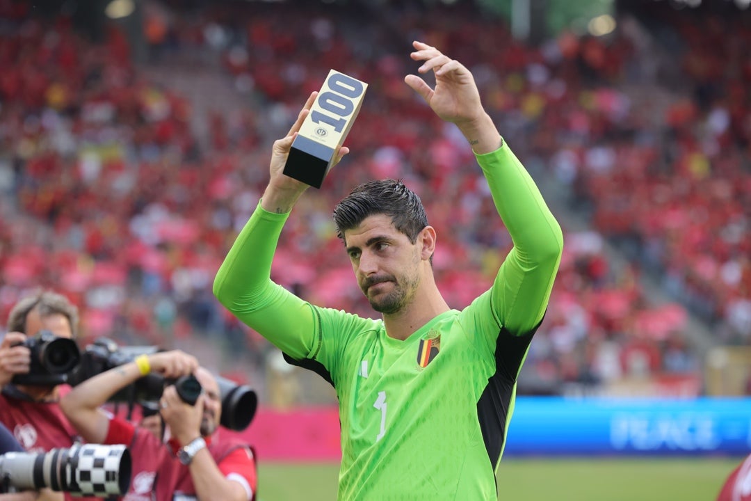 Courtois, decepcionado con el seleccionador belga Courtois, decepcionado con el seleccionador belga