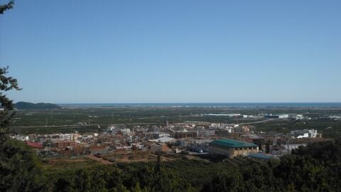 Vista general de Faura, en El Camp de Morvedre