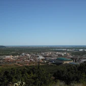 Vista general de Faura, en El Camp de Morvedre Vista general de Faura, en El Camp de Morvedre
