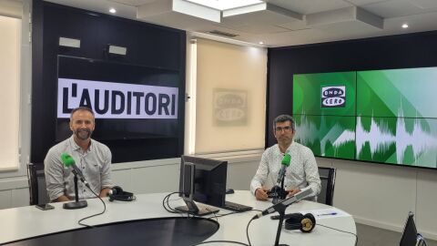 El director de l'Auditori, Robert Brufau, als estudis d'Onda Cero
