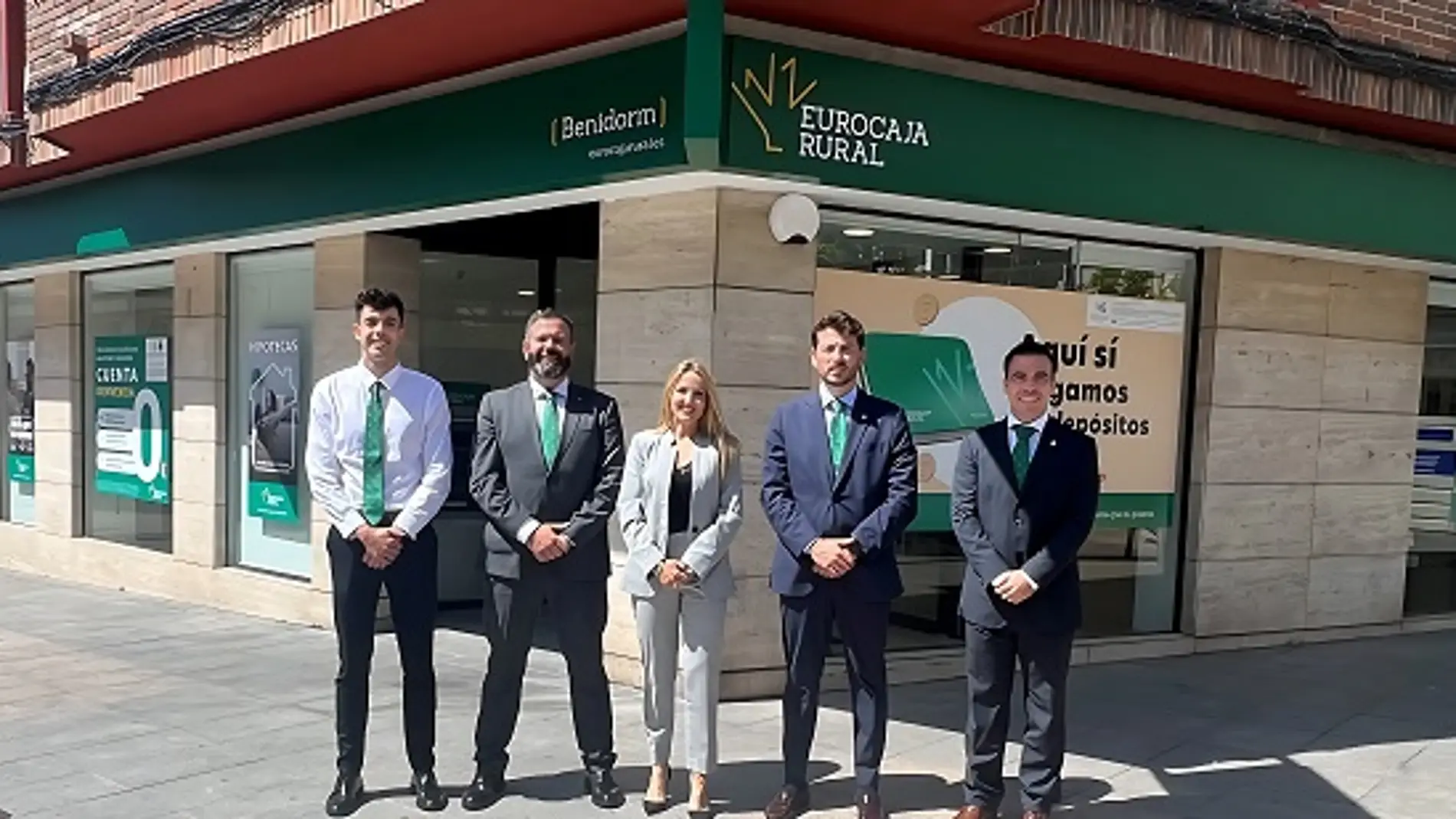 Eurocaja Rural en Benidorm abre sus puertas alcanzando la oficina 27 en la provincia de Alicante desde que en 2017 iniciara su Plan de Expansión en la Comunitat. 