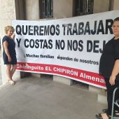 En huelga de hambre la dueña de un chiringuito de Almenara por desavenencias con Costas