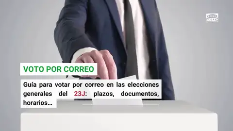 Voto por correo en las elecciones generales: plazos, requisitos, documentos y datos clave Voto por correo en las elecciones generales: plazos, requisitos, documentos y datos clave