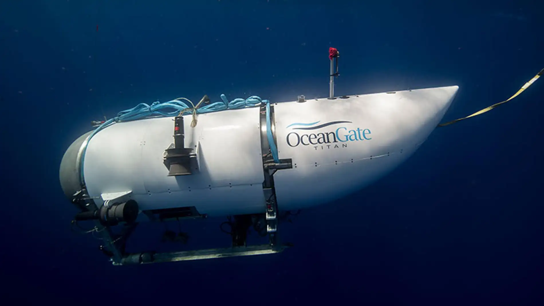Fotografía facilitada por Ocean Gate que muestra el submarino.