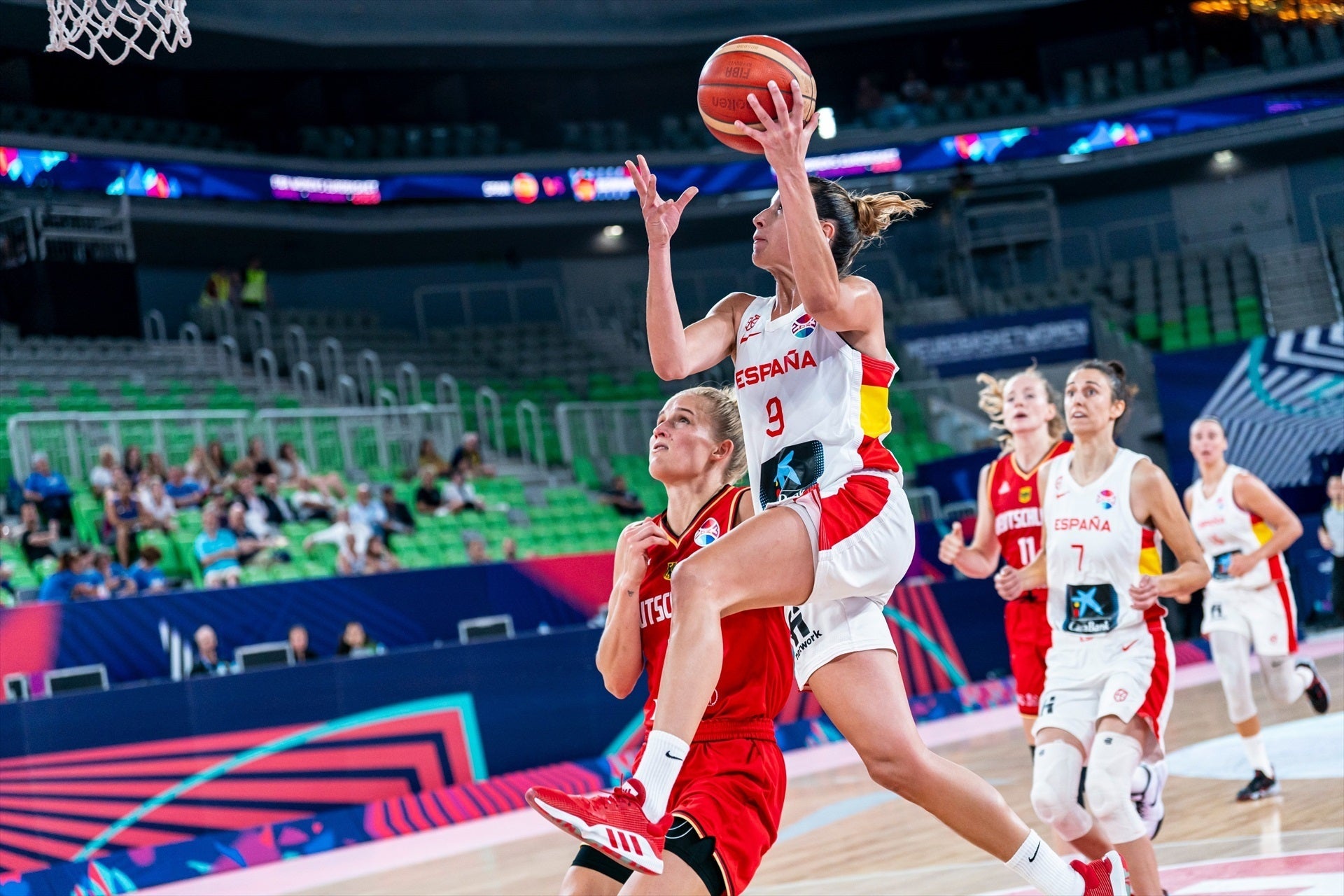 La selección española gana a Alemania y se medirá a Hungría en semifinales del Eurobasket femenino La selección española gana a Alemania y se medirá a Hungría en semifinales del Eurobasket femenino