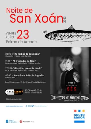 A artista galega Sés convirtese no referente musical de San Xoan en Soutomaior A artista galega Sés convirtese no referente musical de San Xoan en Soutomaior