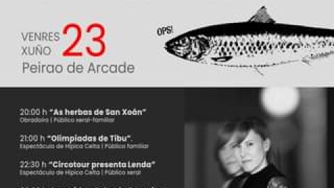 Cartel de la fiesta de San Xoan en Soutomaior