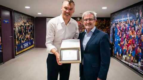 Joan Maria Gavaldá, el "presi" de los entrenadores Joan Maria Gavaldá, el "presi" de los entrenadores