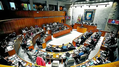Imagen de archivo de las Cortes de Aragón. Imagen de archivo de las Cortes de Aragón.