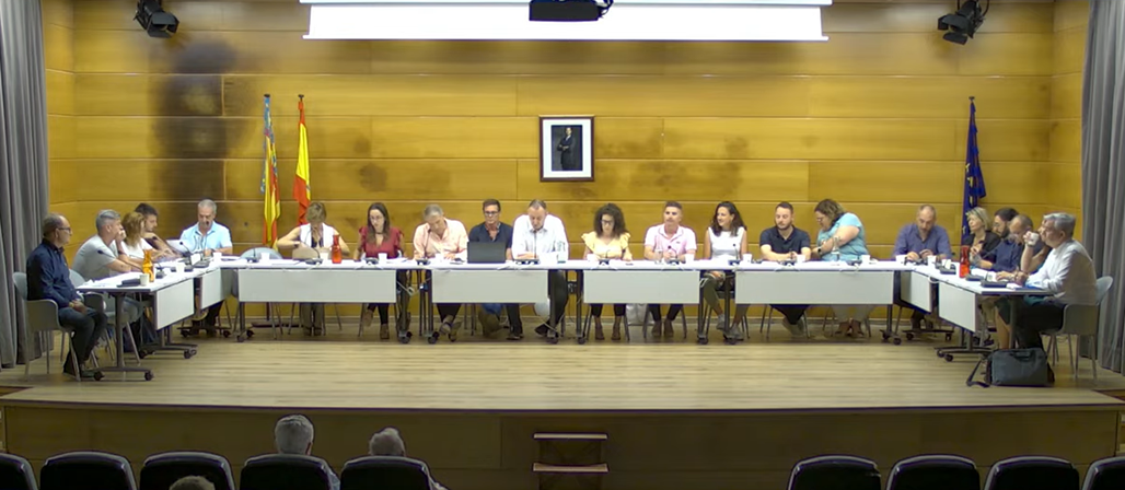 Altea celebra su pleno de organización del ayuntamiento Altea celebra su pleno de organización del ayuntamiento