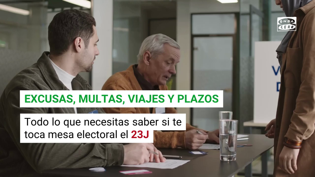 Todo lo que necesitas saber si te toca mesa electoral: excusas, multas, viajes y plazos Todo lo que necesitas saber si te toca mesa electoral: excusas, multas, viajes y plazos