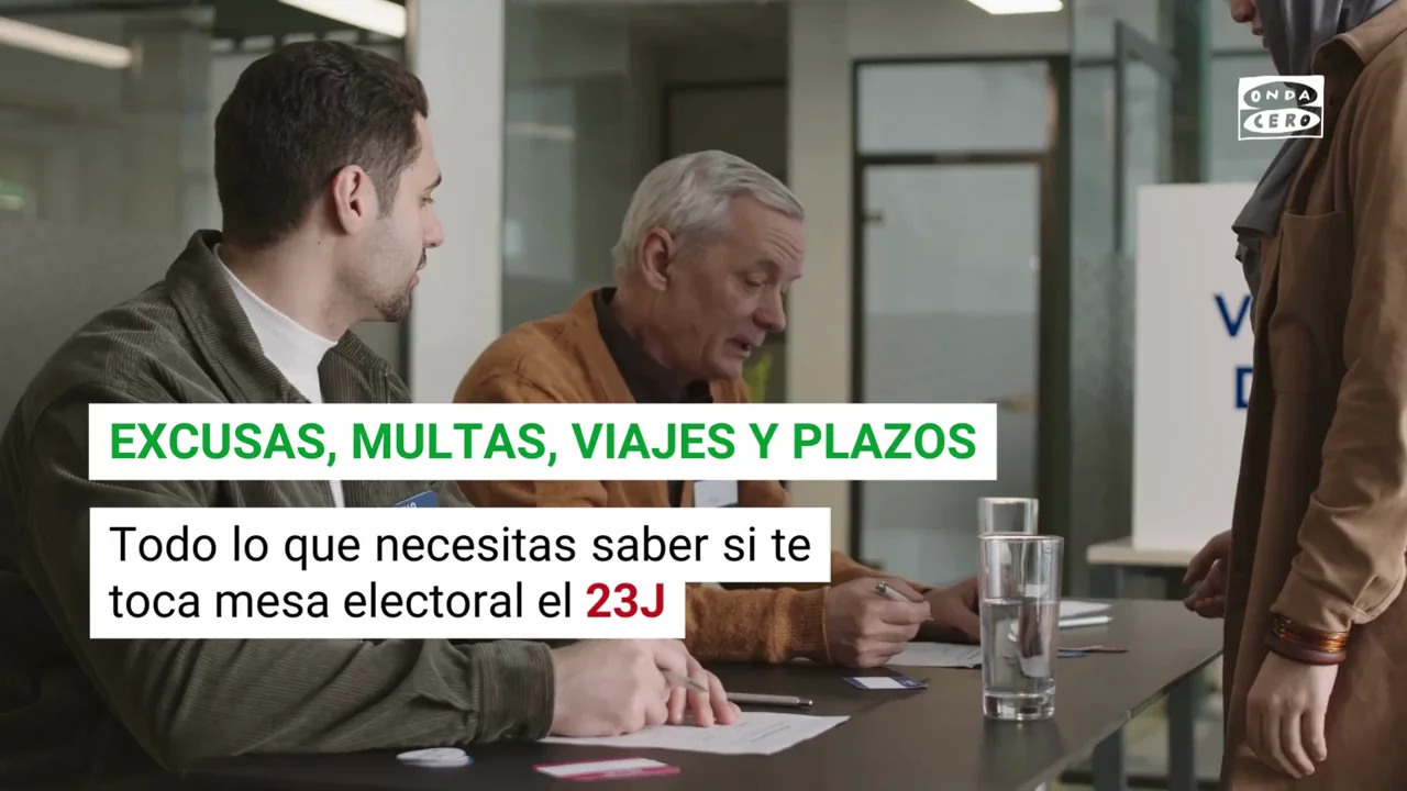Todo lo que necesitas saber si te toca mesa electoral: excusas, multas, viajes y plazos 