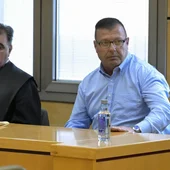 El acusado durante el juicio El acusado durante el juicio