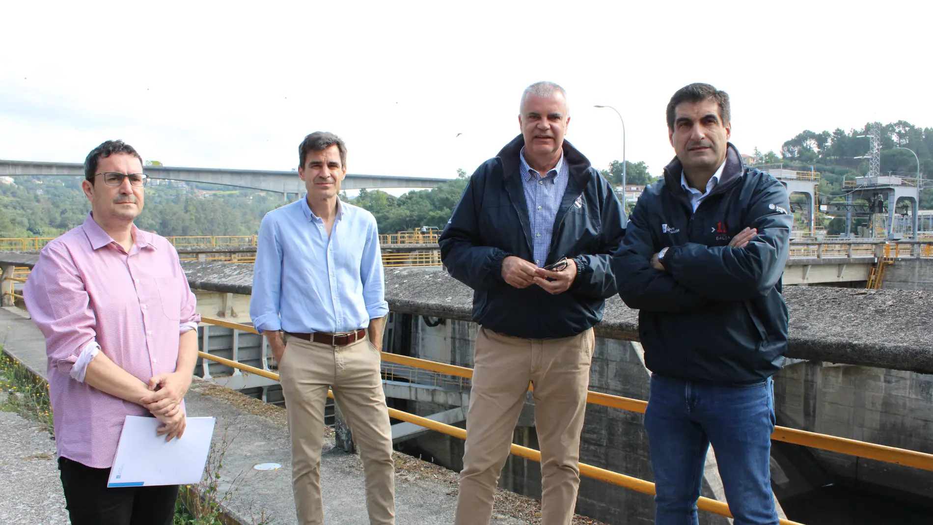 Primeira xornada de probas de sirenas de aviso á poboación das presas de Galicia