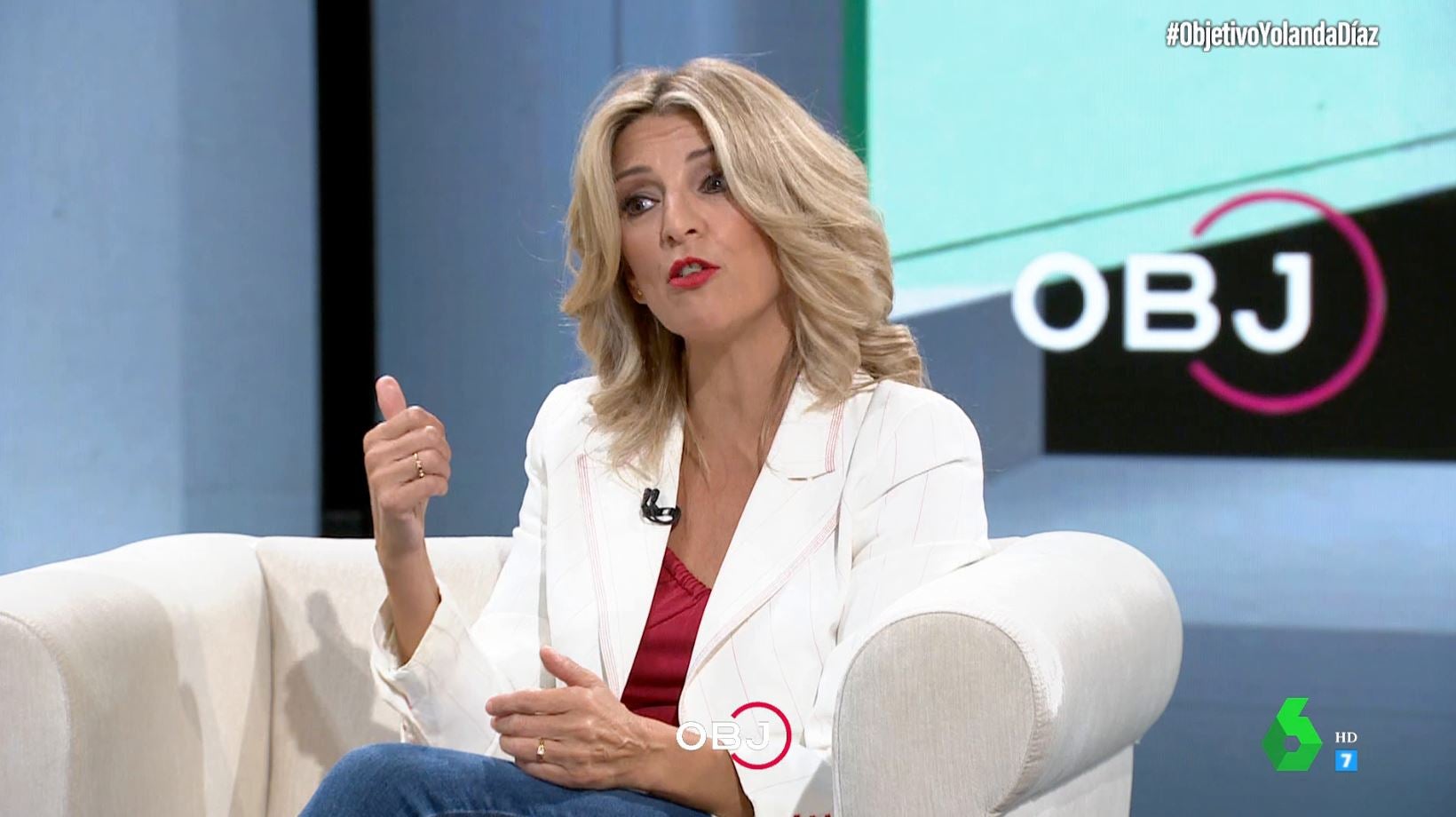 Yolanda Díaz acusa a Feijóo de "legitimar los malos tratos" Yolanda Díaz acusa a Feijóo de "legitimar los malos tratos"