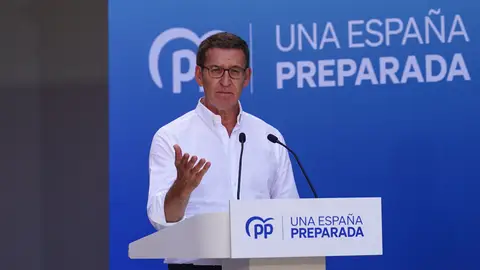 El presidente del Partido Popular, Alberto Núñez Feijóo. El presidente del Partido Popular, Alberto Núñez Feijóo.