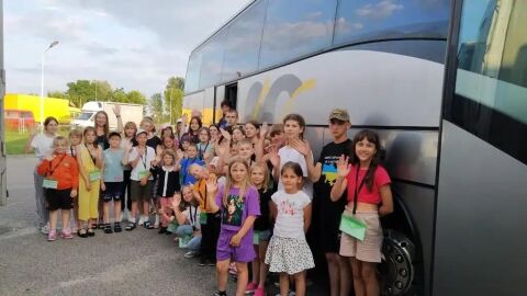 33 menores de Chern&oacute;bil de vacaciones 