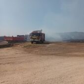 Incendio de la planta de biomasa de Ibiza