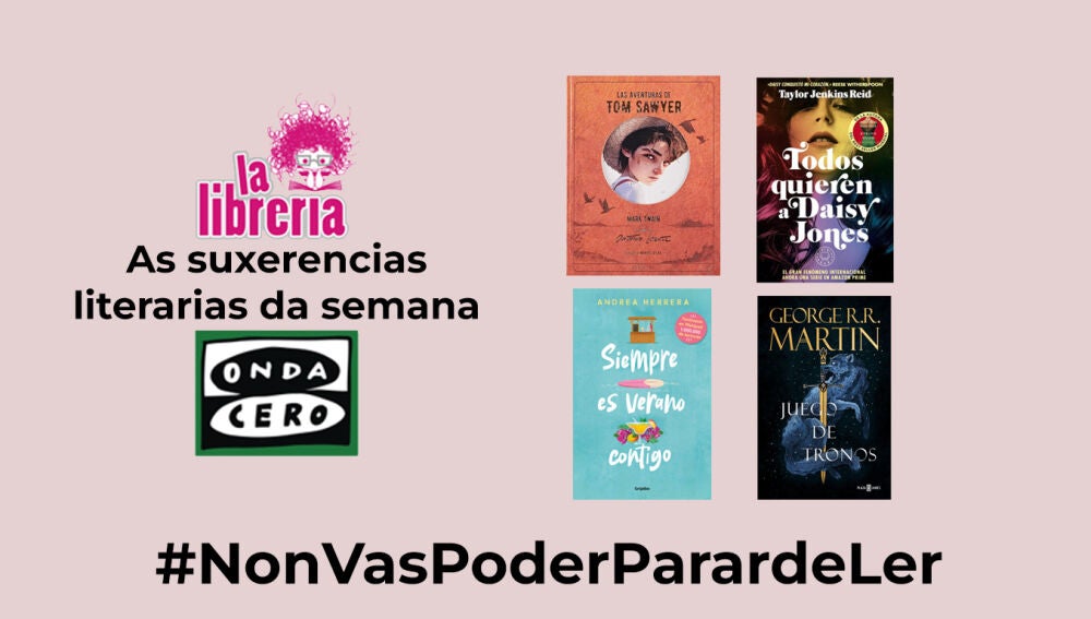 As suxerencias literarias de La Librería para o 28 de xuño de 2023