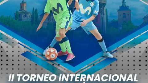 48 equipos de fútbol sala de categorías alevín, infantil y cadete disputarán la segunda edición del Torneo Internacional Ciudad de Alcalá de Henares de Fútbol Sala Cartel del II Torneo Internacional Ciudad de Alcalá de Henares