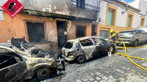 Bomberos en la Nucía Bomberos en la Nucía