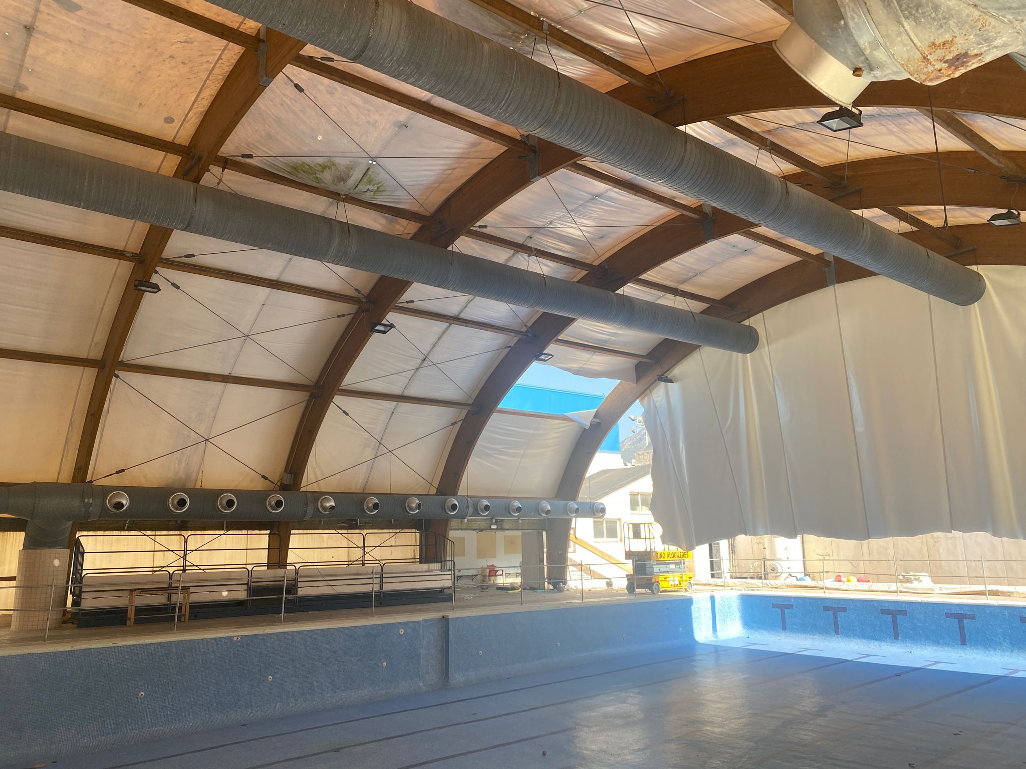 Comienza la reforma integral de la piscina municipal de Marbella Comienza la reforma integral de la piscina municipal de Marbella