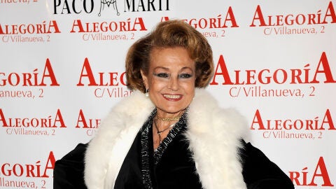 La actriz, presentadora y cantante Carmen Sevilla, en una imagen de archivo.