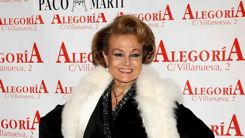 La actriz, presentadora y cantante Carmen Sevilla, en una imagen de archivo. La actriz, presentadora y cantante Carmen Sevilla, en una imagen de archivo.