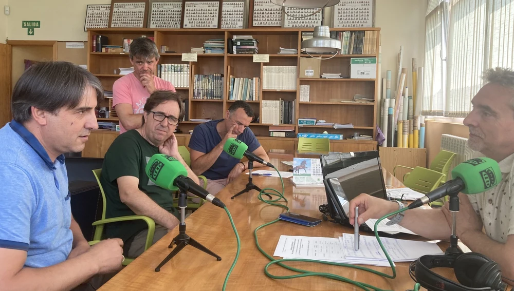 Javier Cagide y Félix García. Javier Cagide y Félix García.