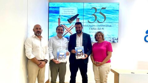 PResentaci&oacute;n del Festival de Cine de L'Alf&agrave;s en Diputaci&oacute;n
