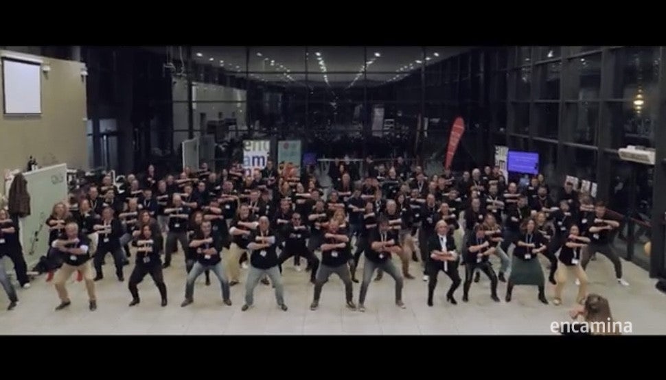 Encamina se lleva el Premio Nacional Dircom al mejor evento con tintes "maorí" Encamina se lleva el Premio Nacional Dircom al mejor evento con tintes "maorí"