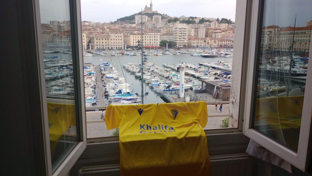 Camiseta Cádiz puerto Marsella