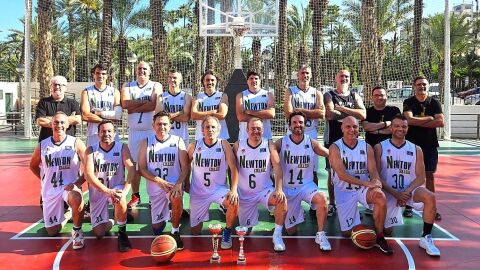 Equipo de baloncesto de veteranos 