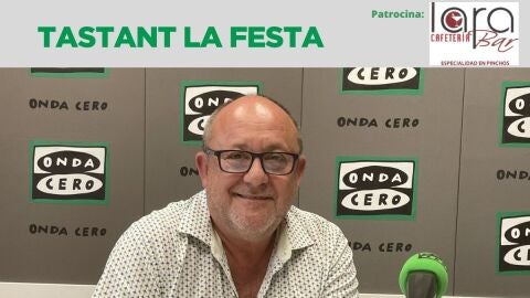 Nazario Lloret participa en 'Tastant la festa'.