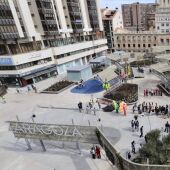 La Plaza Salamero es uno de los ejemplos que se alejan del refugio climático