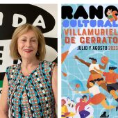 Rosario García Carnés, concejal del Ayuntamiento de Palencia y cartel verano Villamuriel