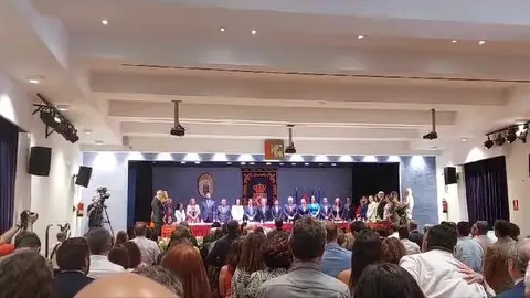 Acto de constitución de la Diputación provincial Acto de constitución de la Diputación provincial